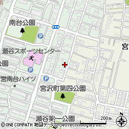 神奈川県横浜市瀬谷区南台2丁目16-19周辺の地図