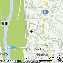神奈川県厚木市金田374周辺の地図