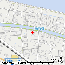 島根県松江市東津田町530周辺の地図