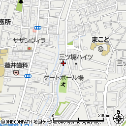 神奈川県横浜市瀬谷区三ツ境174周辺の地図
