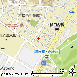 神奈川県厚木市飯山南5丁目21周辺の地図