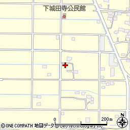 岐阜県岐阜市城田寺2611周辺の地図
