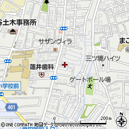 神奈川県横浜市瀬谷区三ツ境171-4周辺の地図