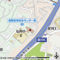 横浜市役所　教育委員会事務局西部学校教育事務所指導主事室周辺の地図