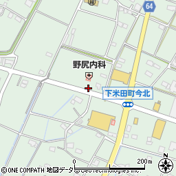 野尻内科医院周辺の地図