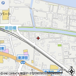 島根県松江市東津田町438周辺の地図
