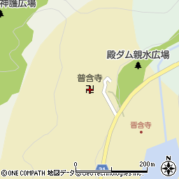 普含寺周辺の地図