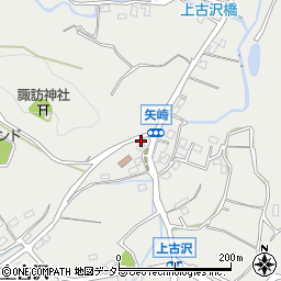 神奈川県厚木市上古沢1343周辺の地図
