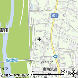 神奈川県厚木市金田374-5周辺の地図