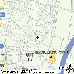 神奈川県厚木市金田777-2周辺の地図