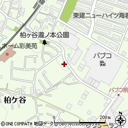 神奈川県海老名市柏ケ谷321-2周辺の地図