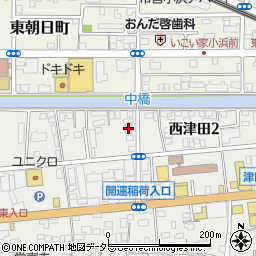 日東電装有限会社　津田工場周辺の地図