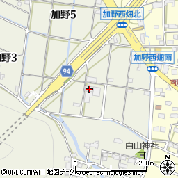 株式会社藍川プレス　本店周辺の地図