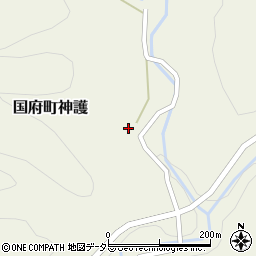 鳥取県鳥取市国府町神護277周辺の地図