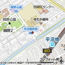 伊勢屋菓子店周辺の地図