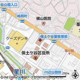 ゆうちょ銀行保土ヶ谷店 ＡＴＭ周辺の地図