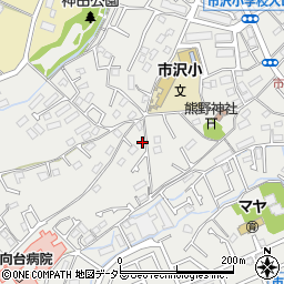 神奈川県横浜市旭区市沢町817-5周辺の地図