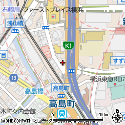 城南コベッツ横浜高島町駅前教室周辺の地図