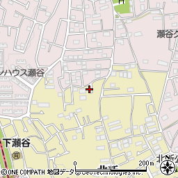 神奈川県横浜市瀬谷区北新6周辺の地図