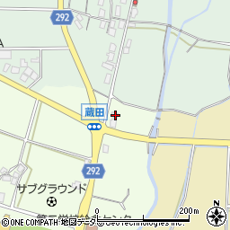 鳥取県鳥取市蔵田122-6周辺の地図