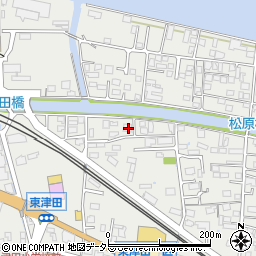 島根県松江市東津田町442周辺の地図