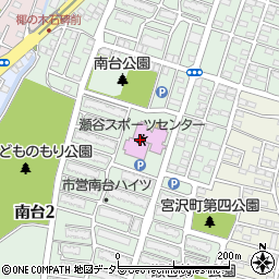 横浜市瀬谷スポーツセンター周辺の地図