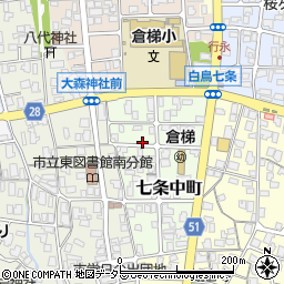 京都府舞鶴市七条中町周辺の地図