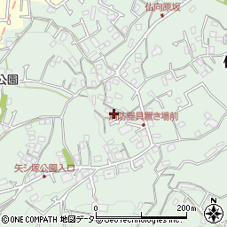 神奈川県横浜市保土ケ谷区仏向町733周辺の地図