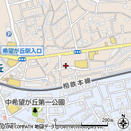第３黒沢荘周辺の地図