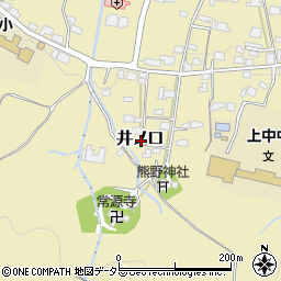 福井県三方上中郡若狭町井ノ口周辺の地図