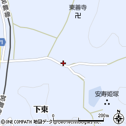 京都府舞鶴市下東1038周辺の地図