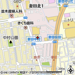 日産サティオ湘南　厚木店周辺の地図