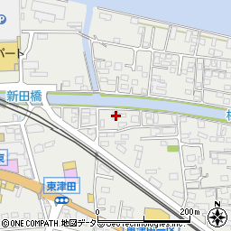 島根県松江市東津田町437周辺の地図