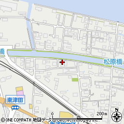 島根県松江市東津田町443周辺の地図