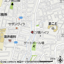 神奈川県横浜市瀬谷区三ツ境174-40周辺の地図