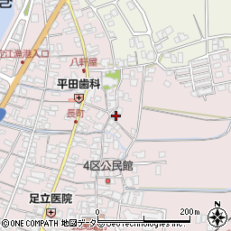 鳥取県米子市淀江町淀江878-3周辺の地図
