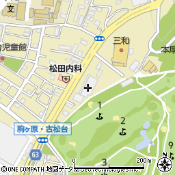 神奈川県厚木市飯山南5丁目18周辺の地図