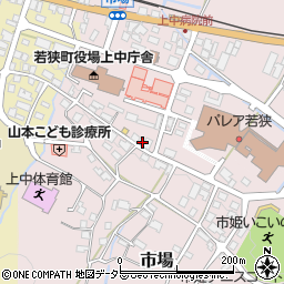 福井県三方上中郡若狭町市場19-14周辺の地図