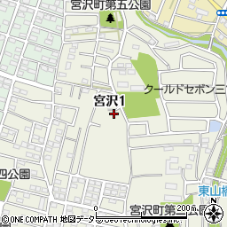 神奈川県横浜市瀬谷区宮沢1丁目53周辺の地図