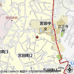 神奈川県横浜市保土ケ谷区宮田町1丁目107周辺の地図