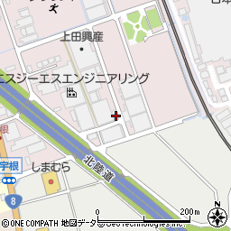 日本通運株式会社　日本電気硝子事業所周辺の地図