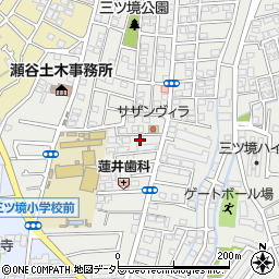 神奈川県横浜市瀬谷区三ツ境158-8周辺の地図