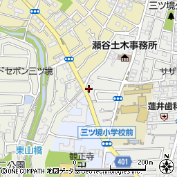 神奈川県横浜市瀬谷区三ツ境153周辺の地図
