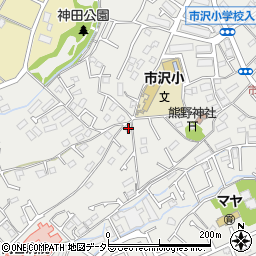 神奈川県横浜市旭区市沢町817-7周辺の地図