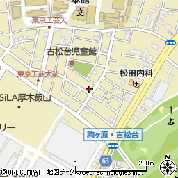 神奈川県厚木市飯山南5丁目38-1周辺の地図