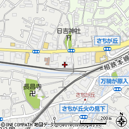 神奈川県横浜市旭区さちが丘46周辺の地図