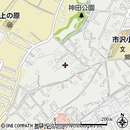 神奈川県横浜市旭区市沢町1131-2周辺の地図