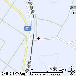 京都府舞鶴市下東570周辺の地図