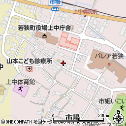 福井県三方上中郡若狭町市場19-15周辺の地図