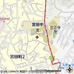 神奈川県横浜市保土ケ谷区宮田町1丁目112周辺の地図